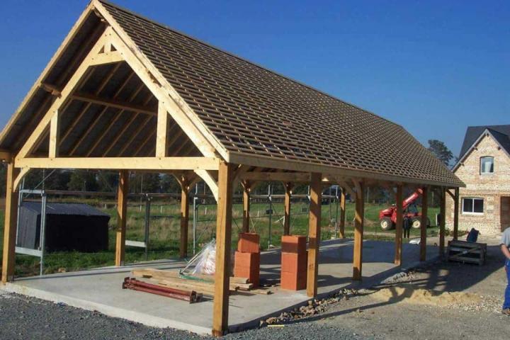 Pose de charpente Barentin